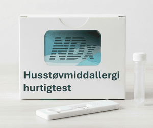 Hovedbilde Husst&oslash;vmiddallergi, hurtigtest